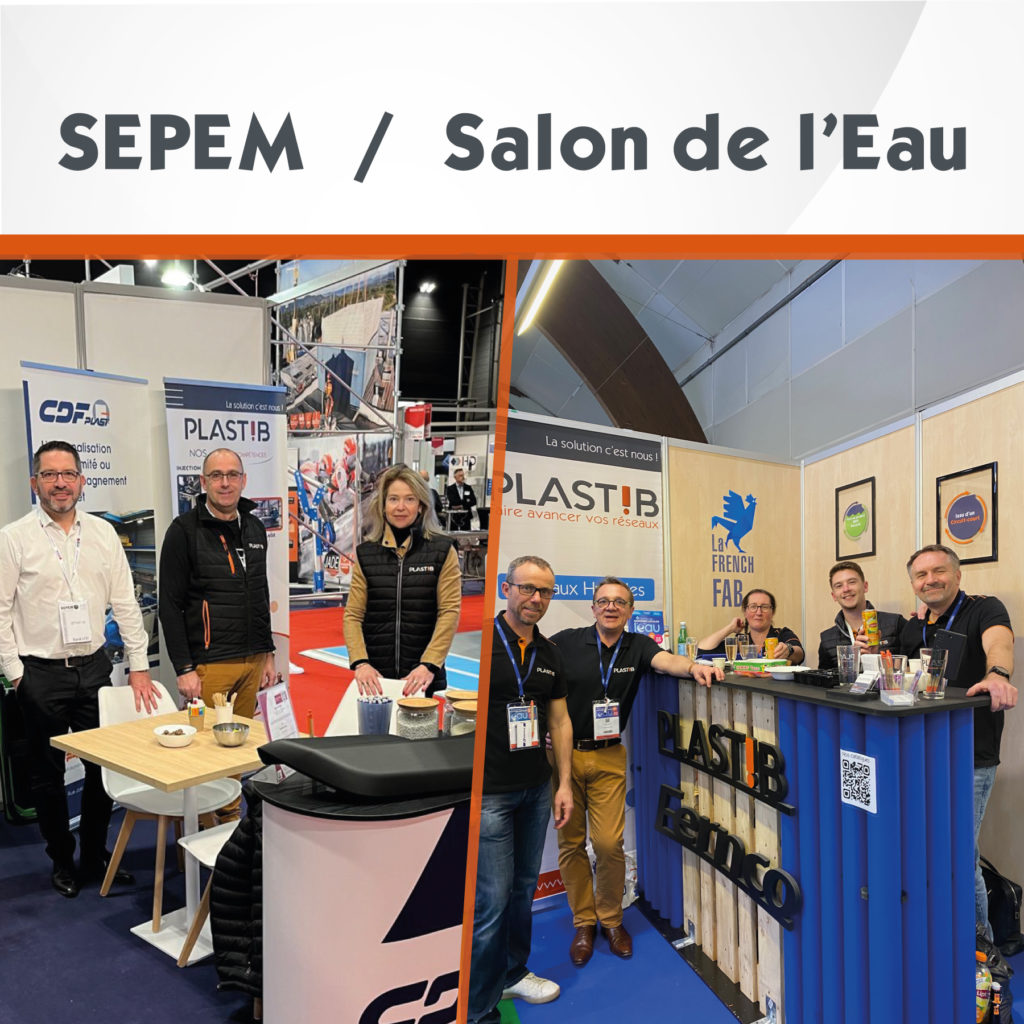 Notre présence au SEPEM et au Salon de l’Eau – janvier 2023