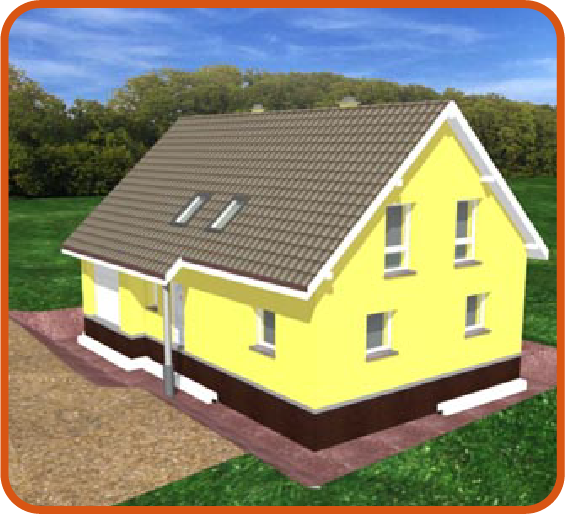Tuyau drainage sans gravier - BÂTIMENT INDIVIDUEL
